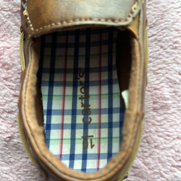 CARTERS YOUNG BOYS LEATHER LOAFERS SIZE 10 - Picture 10 of 11